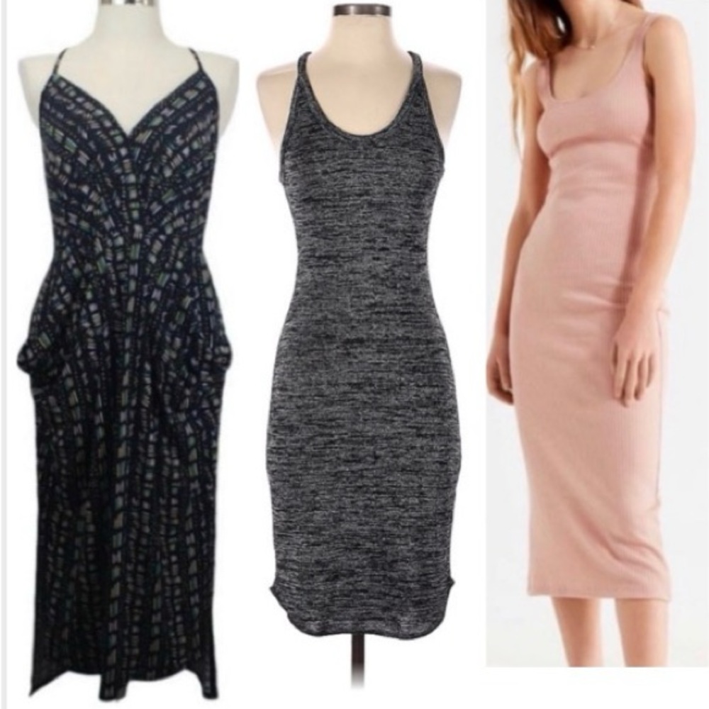 3 for 1! Bundle of 3 Sleeveless Dresses size XS-S
